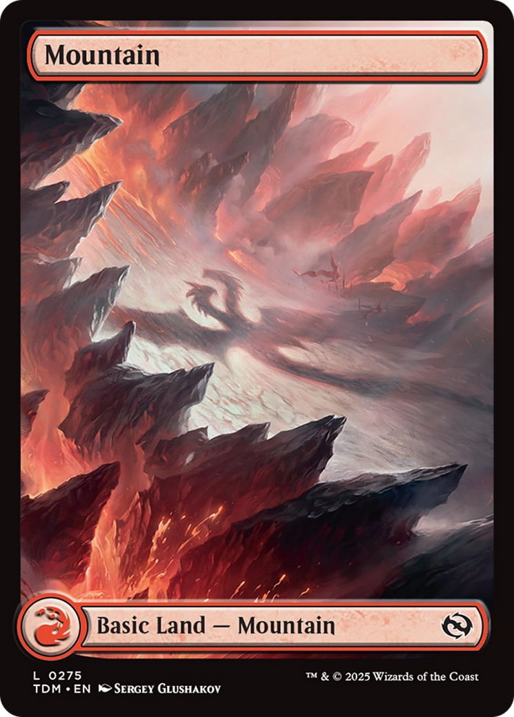 Mountain (0275) [Tarkir: Dragonstorm] | Lots Moore NSW