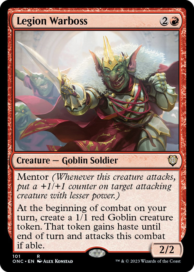 Legion Warboss [Phyrexia: All Will Be One Commander] | Lots Moore NSW