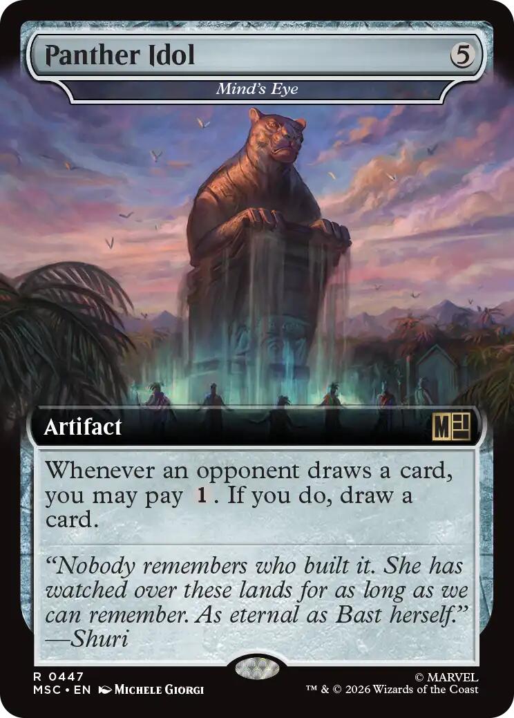 Panther Idol - Mind's Eye (Extended Art) [Marvel Super Heroes Commander] | Lots Moore NSW