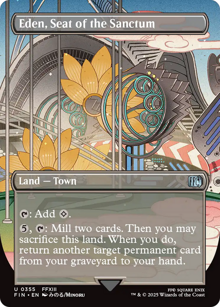Eden, Seat of the Sanctum (Borderless) [FINAL FANTASY] | Lots Moore NSW
