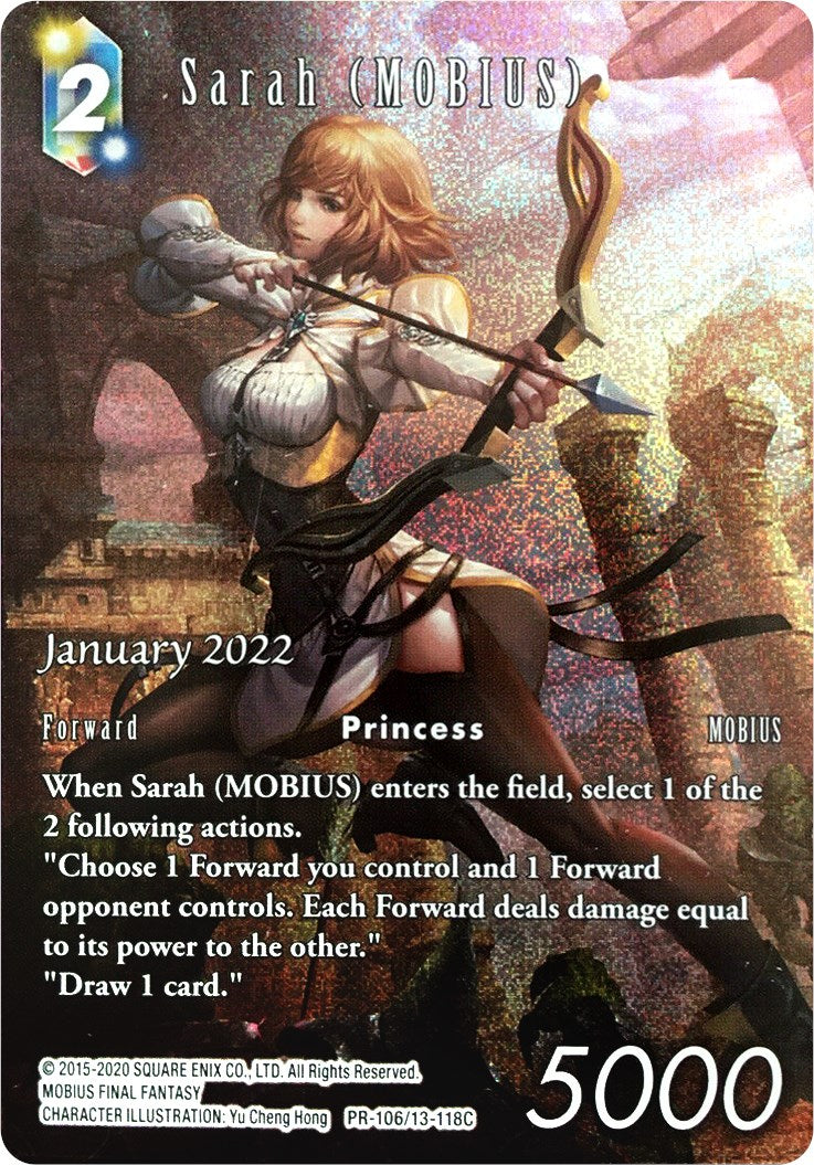Sarah (MOBIUS) (January 2022) [Opus XIII Promo Cards] | Lots Moore NSW