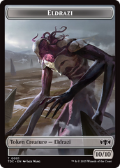 Eldrazi // Citizen Double-Sided Token [Tarkir: Dragonstorm Commander Tokens] | Lots Moore NSW