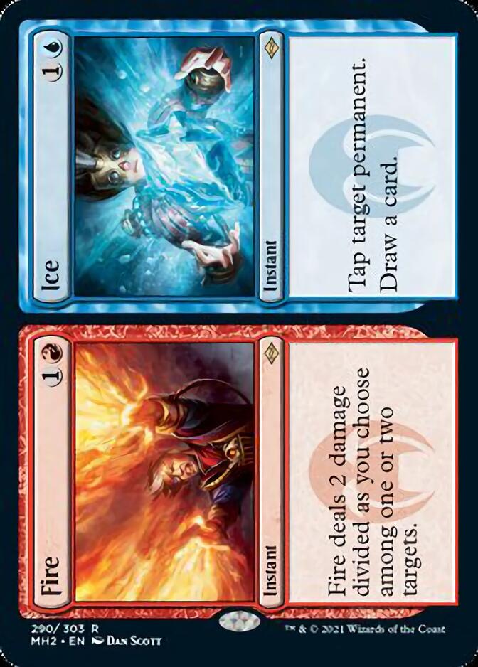 Fire // Ice (Foil Etched) [Modern Horizons 2] | Lots Moore NSW