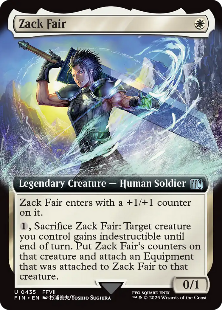 Zack Fair (Extended Art) [FINAL FANTASY] | Lots Moore NSW