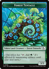 Forest Tentacle // Beast Double-Sided Token [Reality Fracture Tokens] | Lots Moore NSW