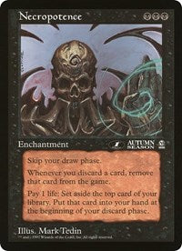 Necropotence (Oversized) [Oversize Cards] | Lots Moore NSW