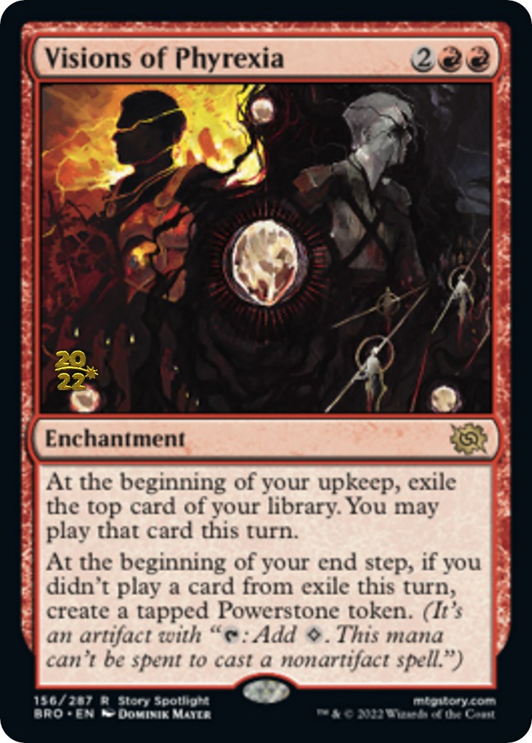 Visions of Phyrexia [The Brothers' War Prerelease Promos] | Lots Moore NSW