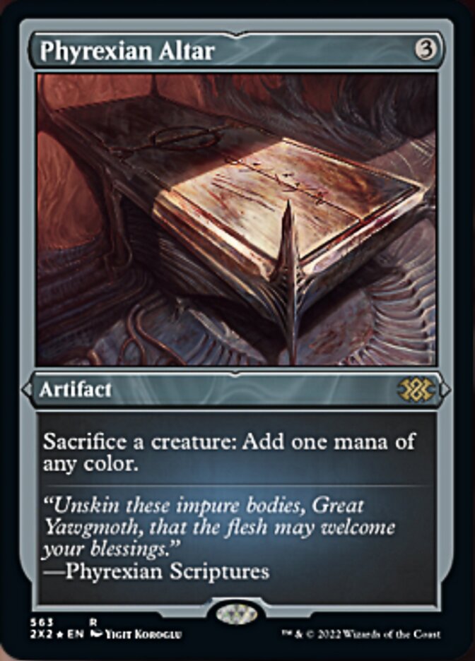 Phyrexian Altar (Foil Etched) [Double Masters 2022] | Lots Moore NSW