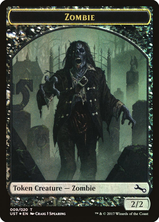 Zombie // Zombie Double-Sided Token [Unstable Tokens] | Lots Moore NSW