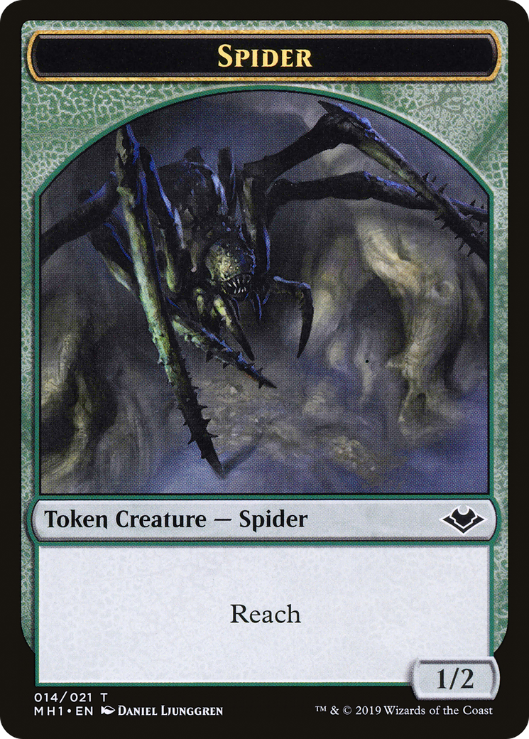 Shapeshifter // Spider Double-Sided Token [Modern Horizons Tokens] | Lots Moore NSW