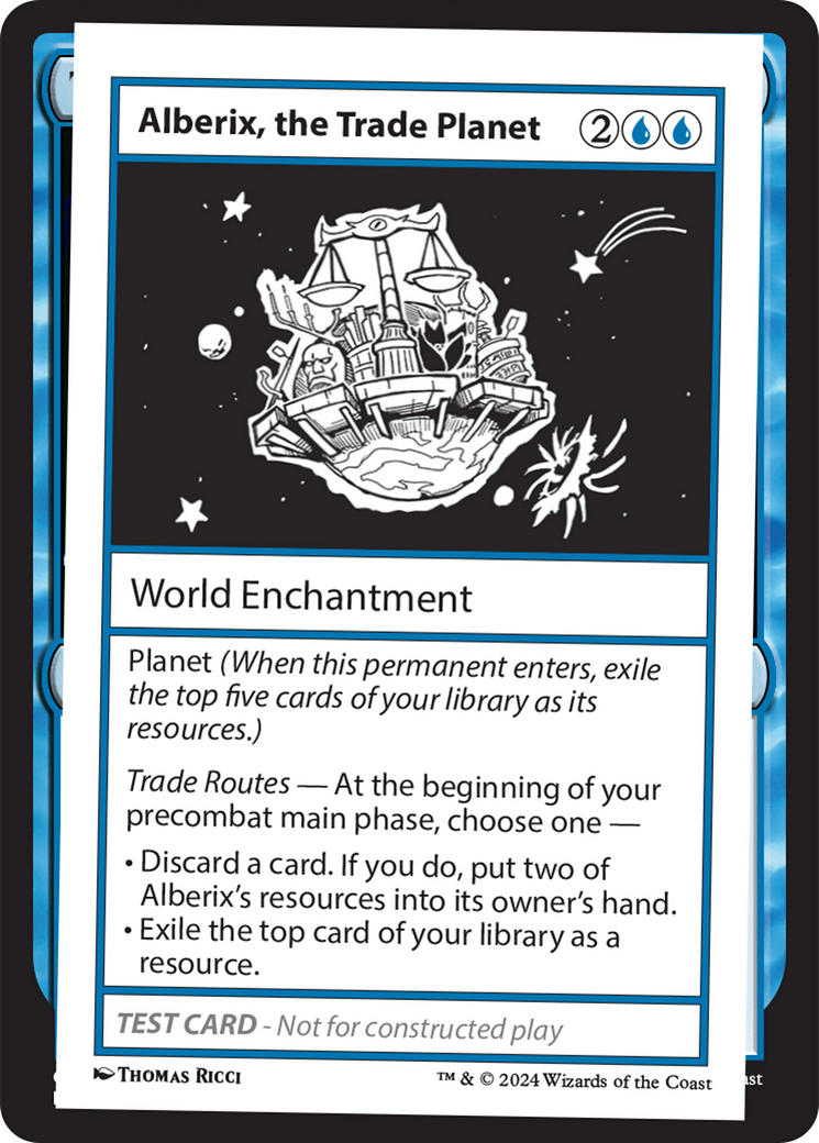 Alberix, the Trade Planet [Mystery Booster 2 Playtest Cards] | Lots Moore NSW