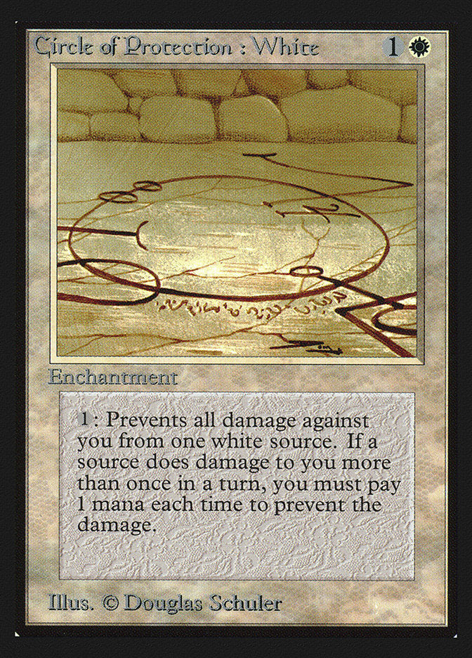 Circle of Protection: White [Collectors' Edition] | Lots Moore NSW