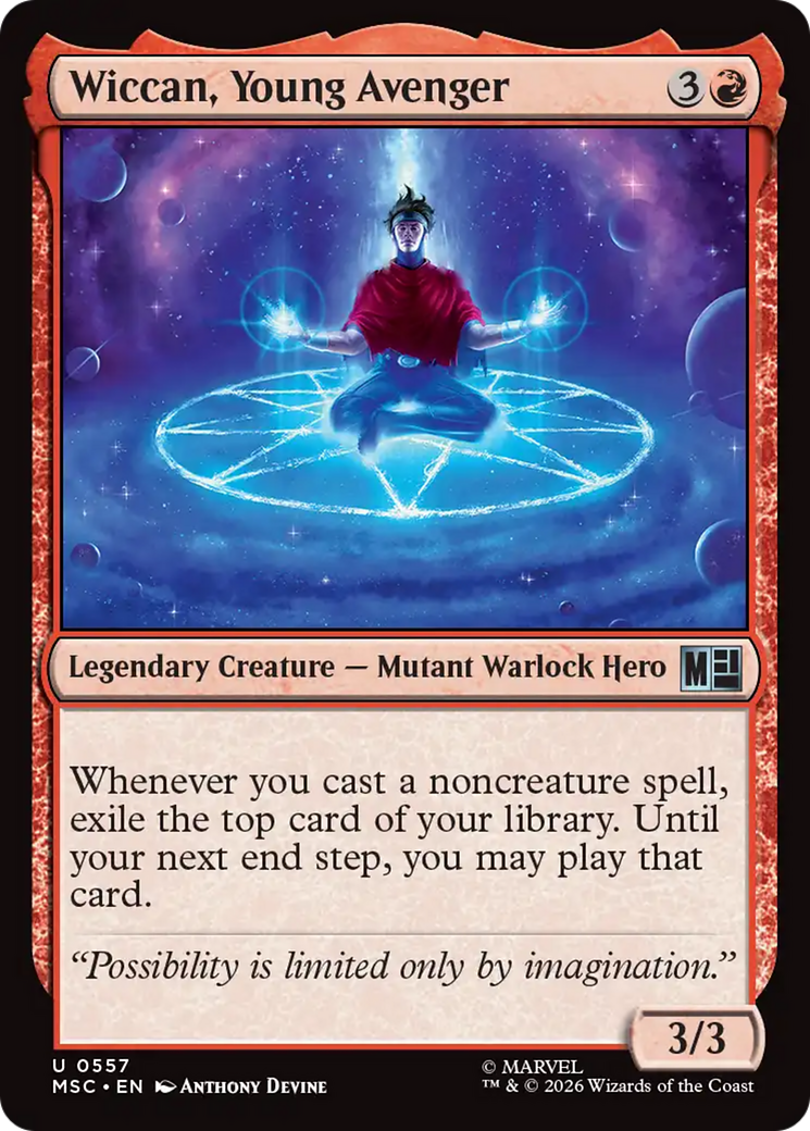 Wiccan, Young Avenger [Marvel Super Heroes Commander] | Lots Moore NSW