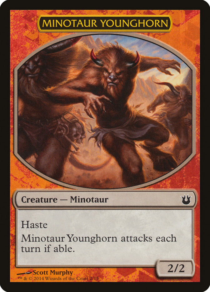 Minotaur Younghorn [Born of the Gods Battle the Horde] | Lots Moore NSW