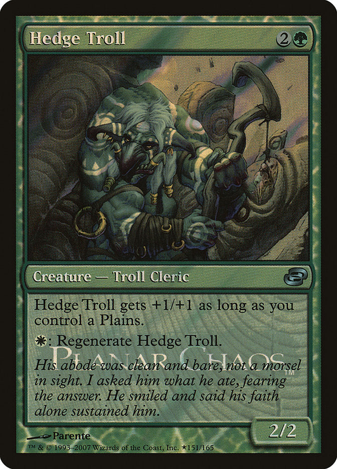 Hedge Troll [Planar Chaos Promos] | Lots Moore NSW