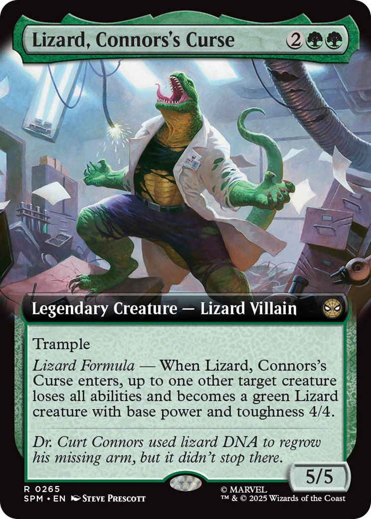 Lizard, Connors's Curse (Extended Art) [Marvel's Spider-Man] | Lots Moore NSW