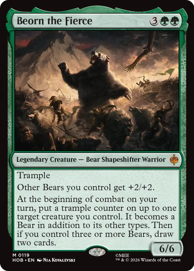 Beorn the Fierce [The Hobbit] | Lots Moore NSW