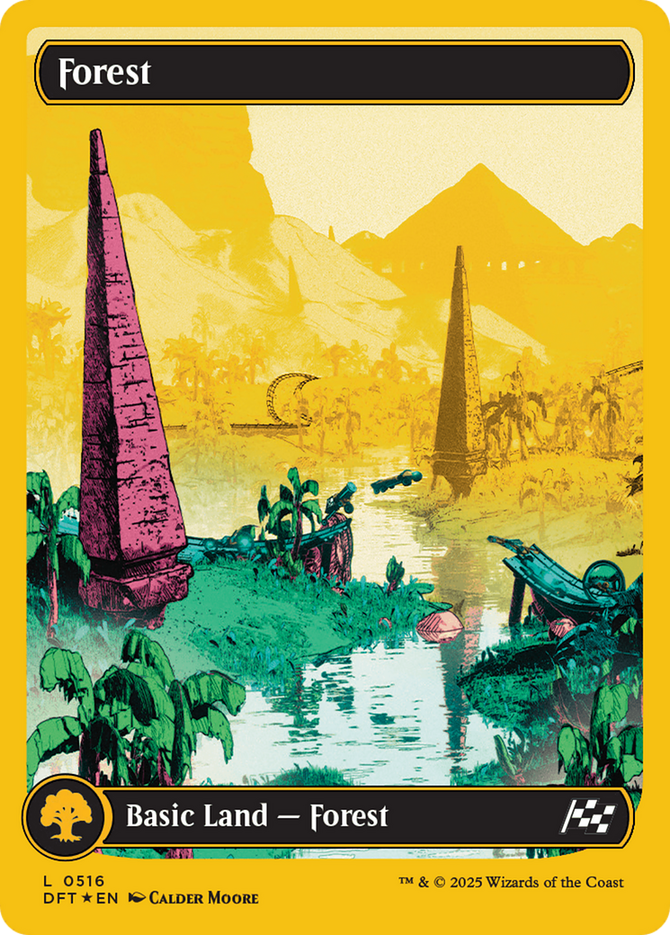 Forest (0516) (First-Place Foil) [Aetherdrift] | Lots Moore NSW
