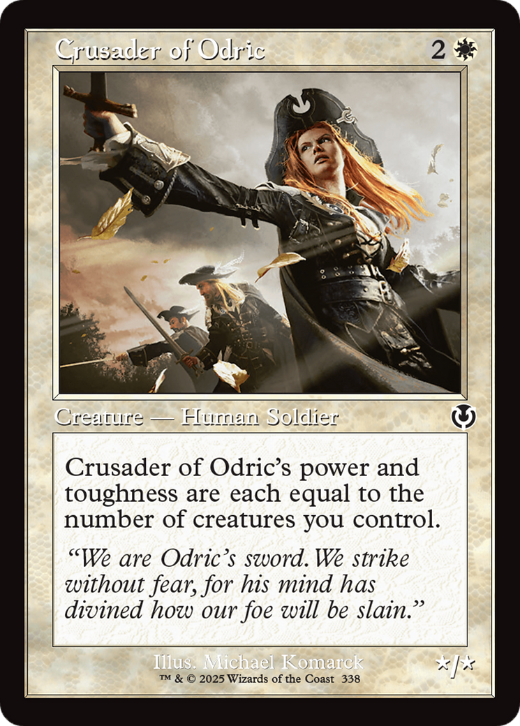 Crusader of Odric (Retro Frame) [Innistrad Remastered] | Lots Moore NSW