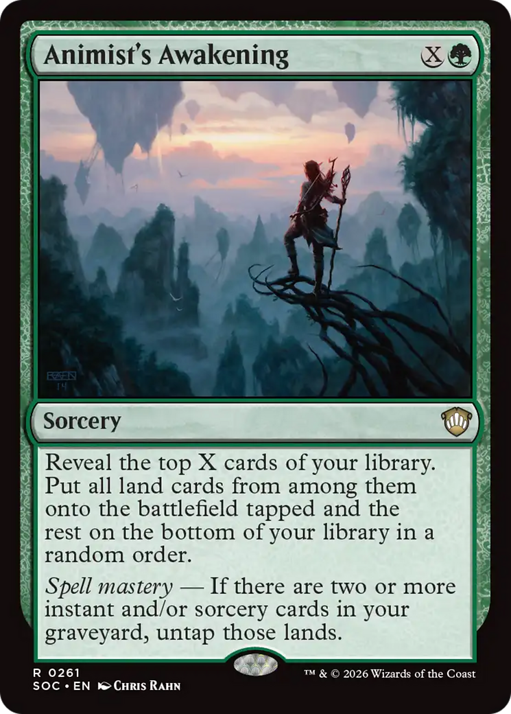 Animist's Awakening [Secrets of Strixhaven Commander] | Lots Moore NSW