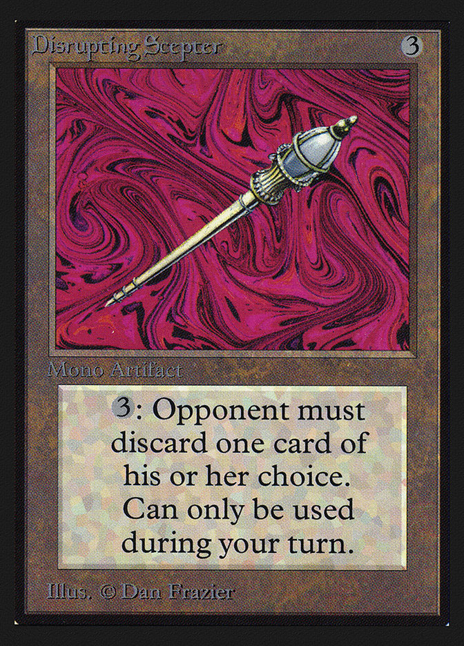 Disrupting Scepter [International Collectors' Edition] | Lots Moore NSW
