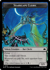 Squirrel // Starscape Cleric Double-Sided Token [Bloomburrow Tokens] | Lots Moore NSW