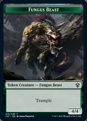 Demon // Fungus Beast Double-Sided Token [Commander 2021 Tokens] | Lots Moore NSW