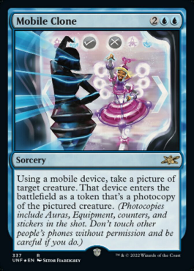 Mobile Clone (Galaxy Foil) [Unfinity] | Lots Moore NSW