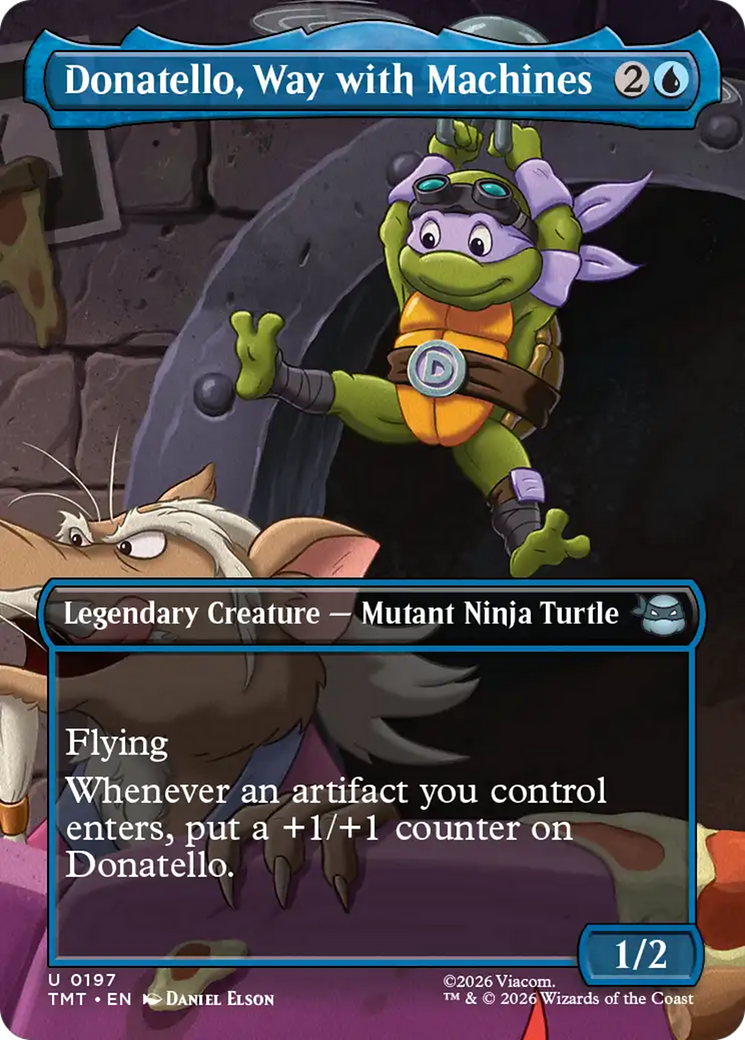 Donatello, Way with Machines (Borderless) [Teenage Mutant Ninja Turtles] | Lots Moore NSW