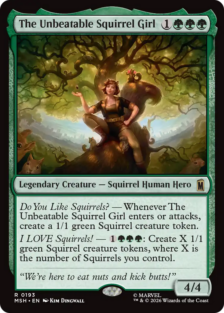 The Unbeatable Squirrel Girl [Marvel Super Heroes] | Lots Moore NSW