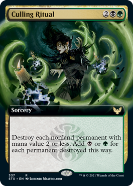 Culling Ritual (Extended Art) [Strixhaven: School of Mages] | Lots Moore NSW