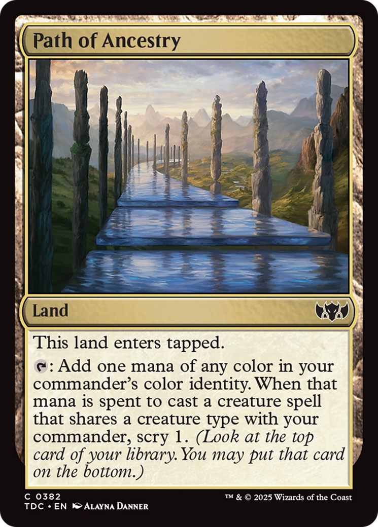 Path of Ancestry [Tarkir: Dragonstorm Commander] | Lots Moore NSW
