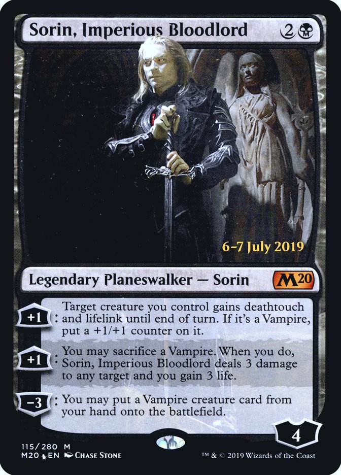 Sorin, Imperious Bloodlord [Core Set 2020 Prerelease Promos] | Lots Moore NSW