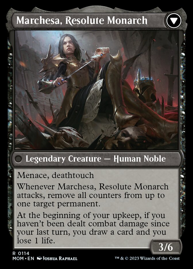 Invasion of Fiora // Marchesa, Resolute Monarch [March of the Machine] | Lots Moore NSW