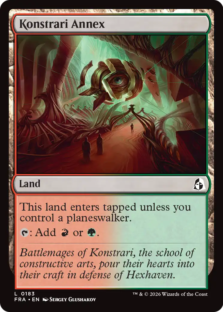 Konstrari Annex [Reality Fracture] | Lots Moore NSW