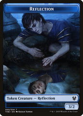 Human Soldier // Reflection Double-Sided Token [Theros Beyond Death Tokens] | Lots Moore NSW