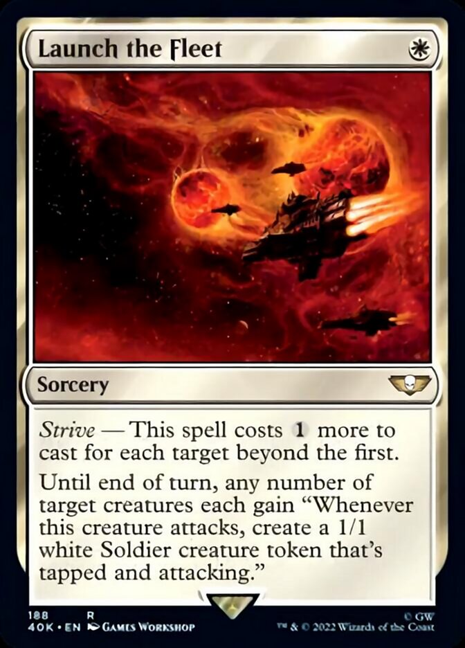 Launch the Fleet (Surge Foil) [Warhammer 40,000] | Lots Moore NSW