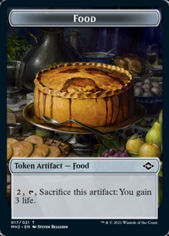 Food (17) // Thopter Double-Sided Token [Modern Horizons 2 Tokens] | Lots Moore NSW