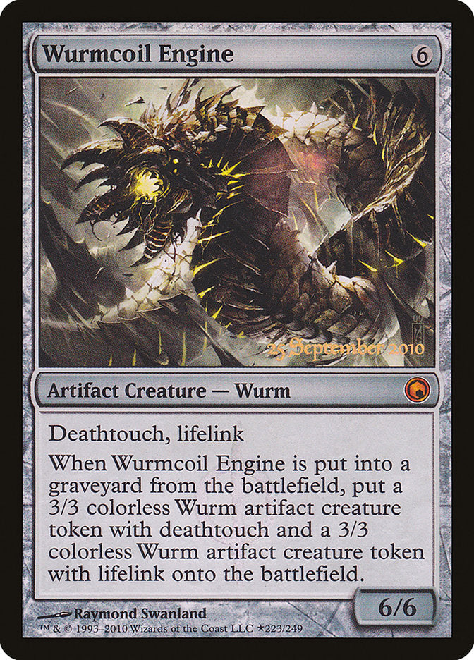 Wurmcoil Engine [Scars of Mirrodin Prerelease Promos] | Lots Moore NSW