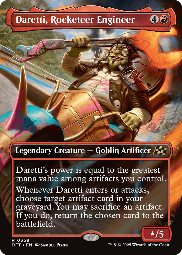 Daretti, Rocketeer Engineer (Borderless) [Aetherdrift] | Lots Moore NSW