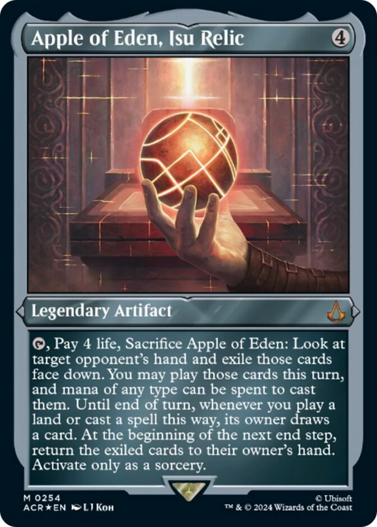 Apple of Eden, Isu Relic (Foil Etched) [Assassin's Creed] | Lots Moore NSW