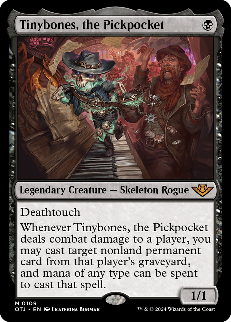 Tinybones, the Pickpocket [Outlaws of Thunder Junction] | Lots Moore NSW