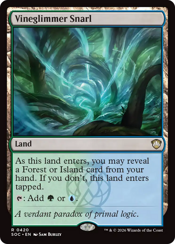 Vineglimmer Snarl [Secrets of Strixhaven Commander] | Lots Moore NSW