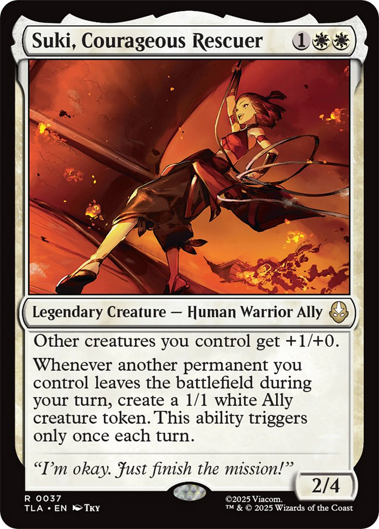 Suki, Courageous Rescuer [Avatar: The Last Airbender] | Lots Moore NSW