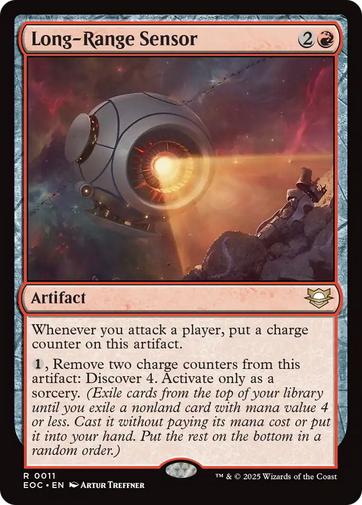 Long-Range Sensor [Edge of Eternities Commander] | Lots Moore NSW
