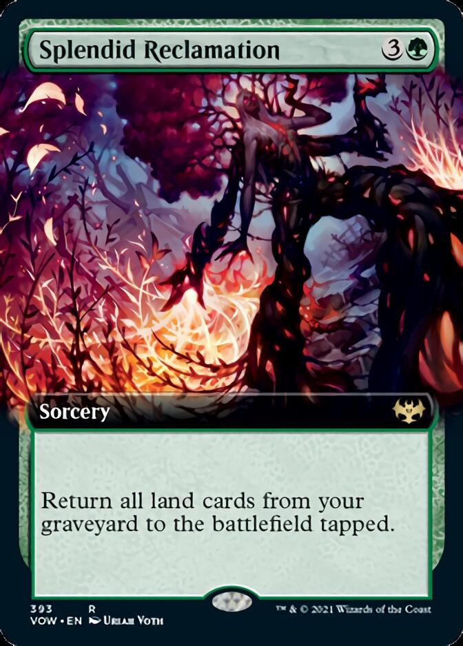 Splendid Reclamation (Extended Art) [Innistrad: Crimson Vow] | Lots Moore NSW