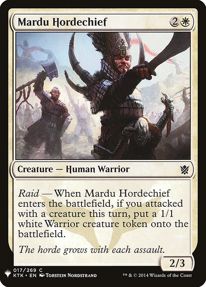 Mardu Hordechief [Mystery Booster] | Lots Moore NSW