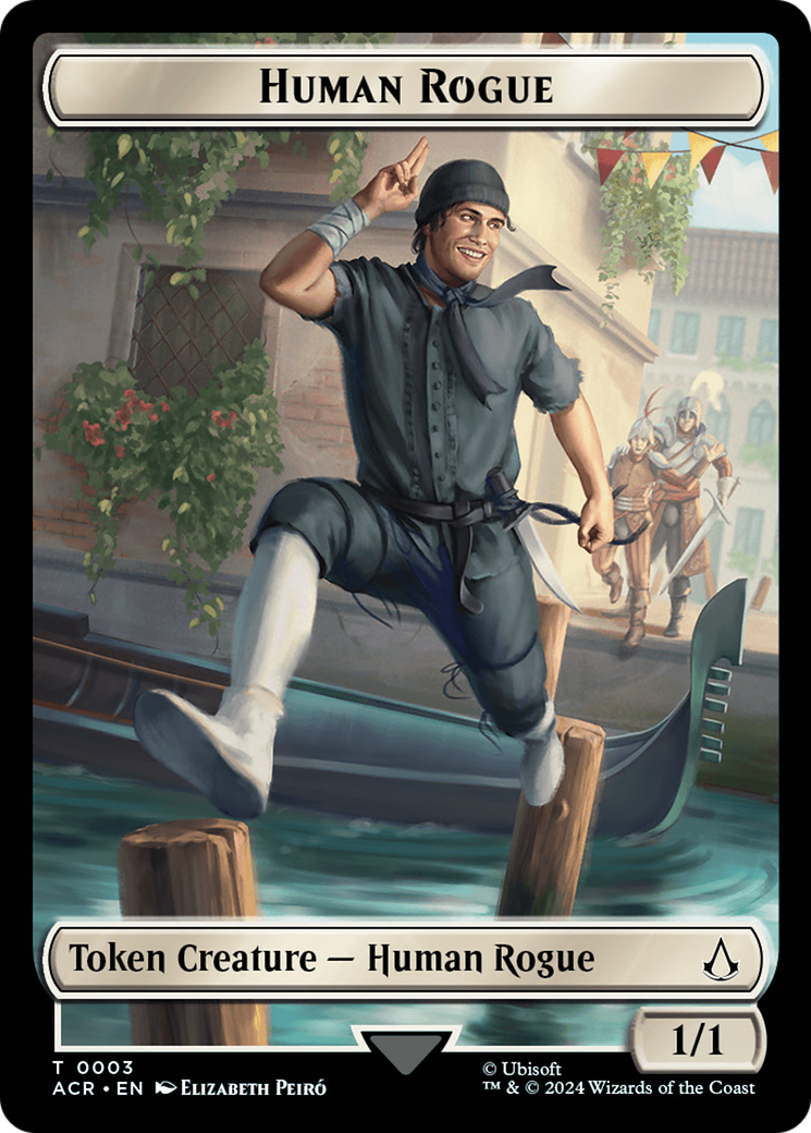 Human Rogue Token [Assassin's Creed Tokens] | Lots Moore NSW