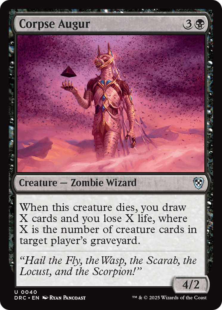 Corpse Augur [Aetherdrift Commander] | Lots Moore NSW
