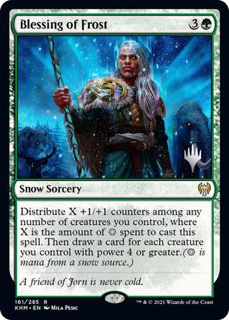 Blessing of Frost (Promo Pack) [Kaldheim Promos] | Lots Moore NSW